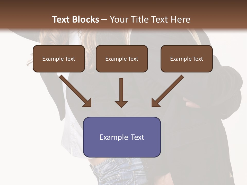 Man Looking Couple PowerPoint Template
