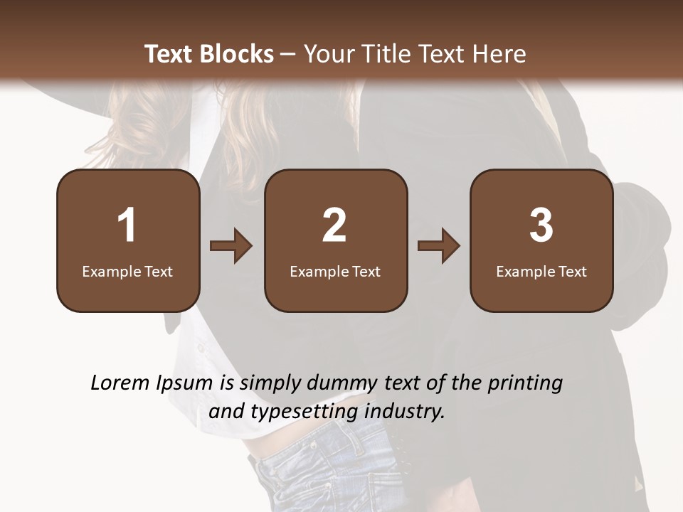 Man Looking Couple PowerPoint Template