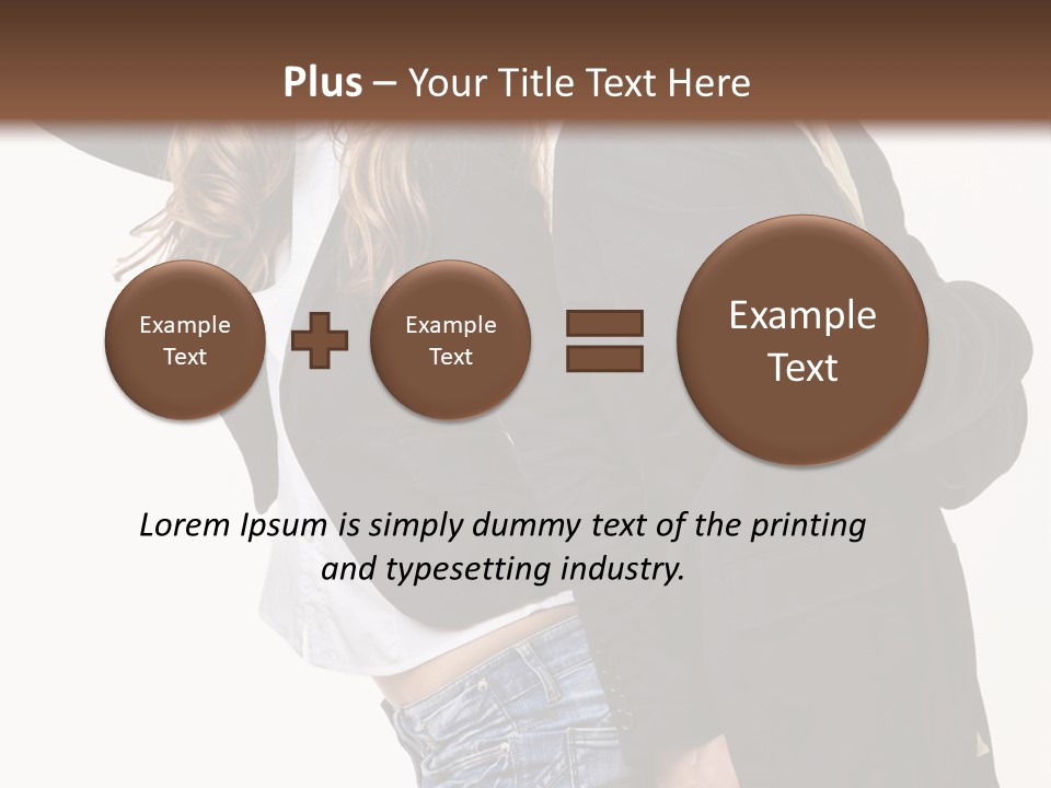 Man Looking Couple PowerPoint Template