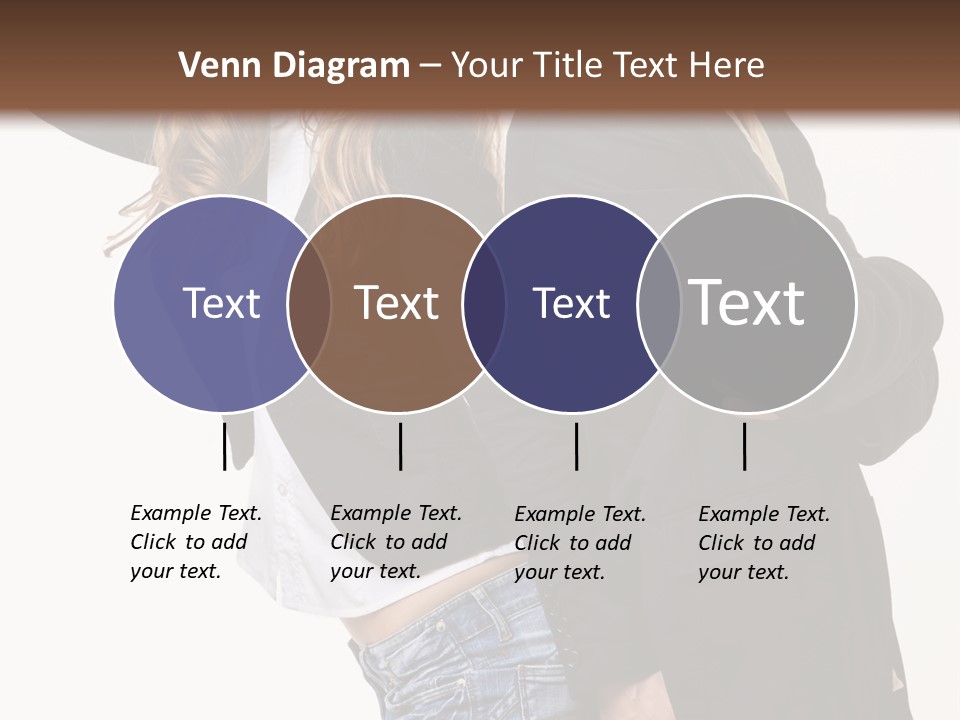 Man Looking Couple PowerPoint Template