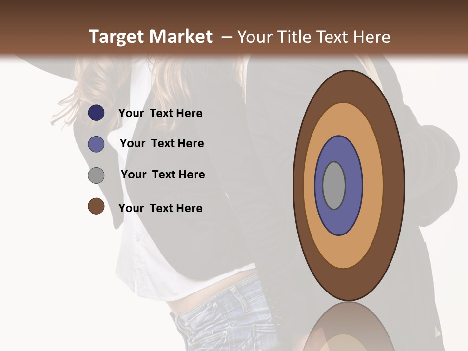 Man Looking Couple PowerPoint Template