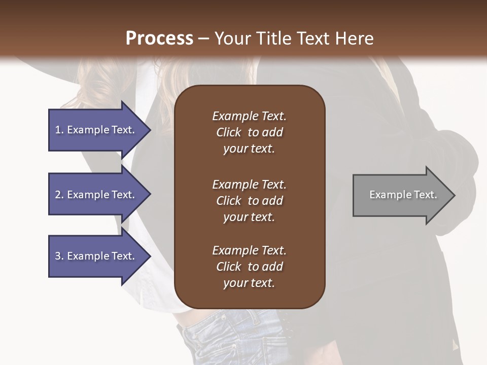 Man Looking Couple PowerPoint Template