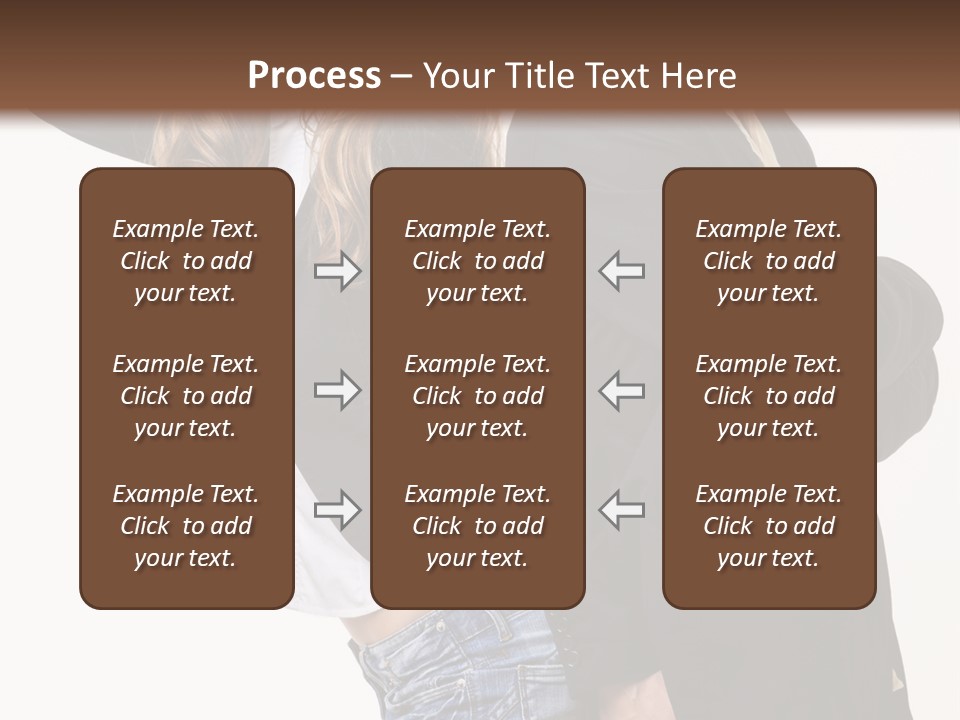 Man Looking Couple PowerPoint Template
