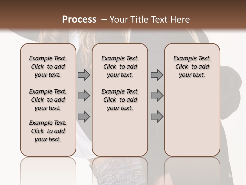 Man Looking Couple PowerPoint Template