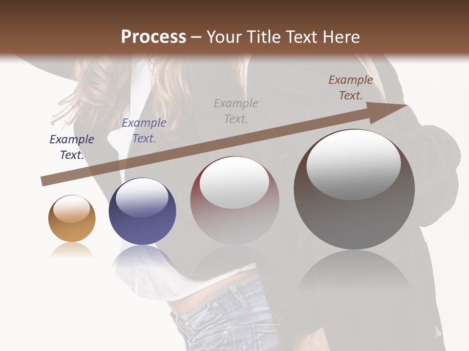 Man Looking Couple PowerPoint Template
