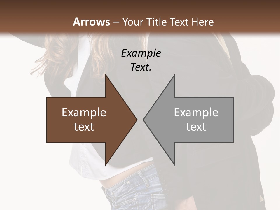 Man Looking Couple PowerPoint Template