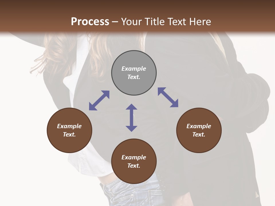 Man Looking Couple PowerPoint Template