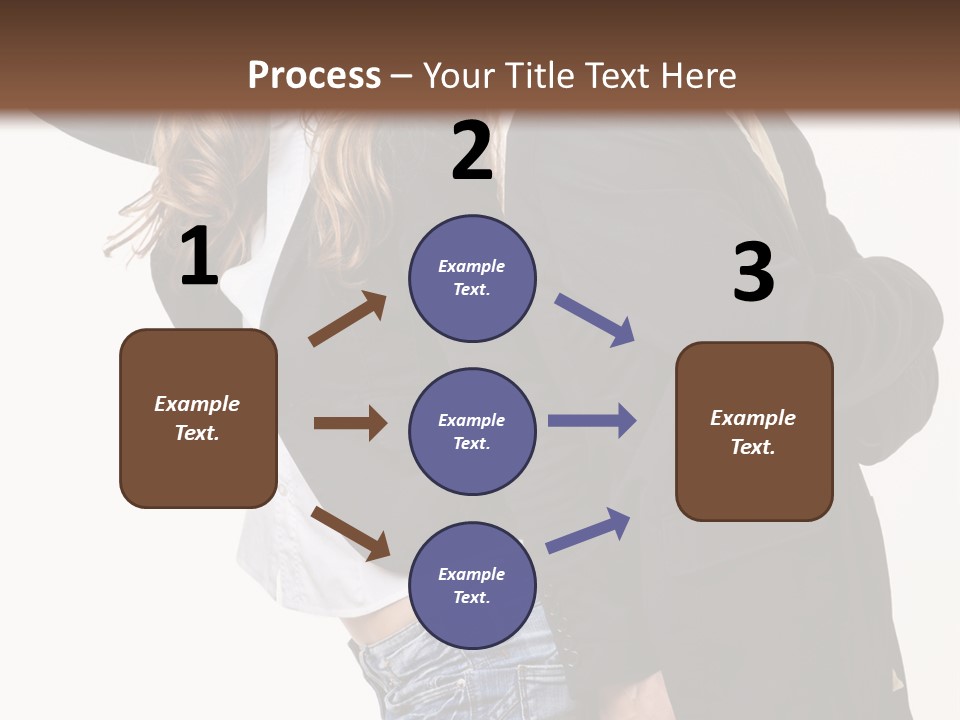 Man Looking Couple PowerPoint Template