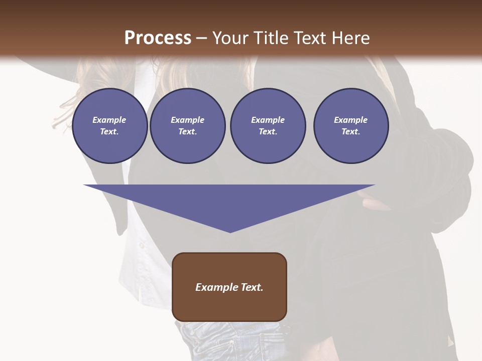 Man Looking Couple PowerPoint Template