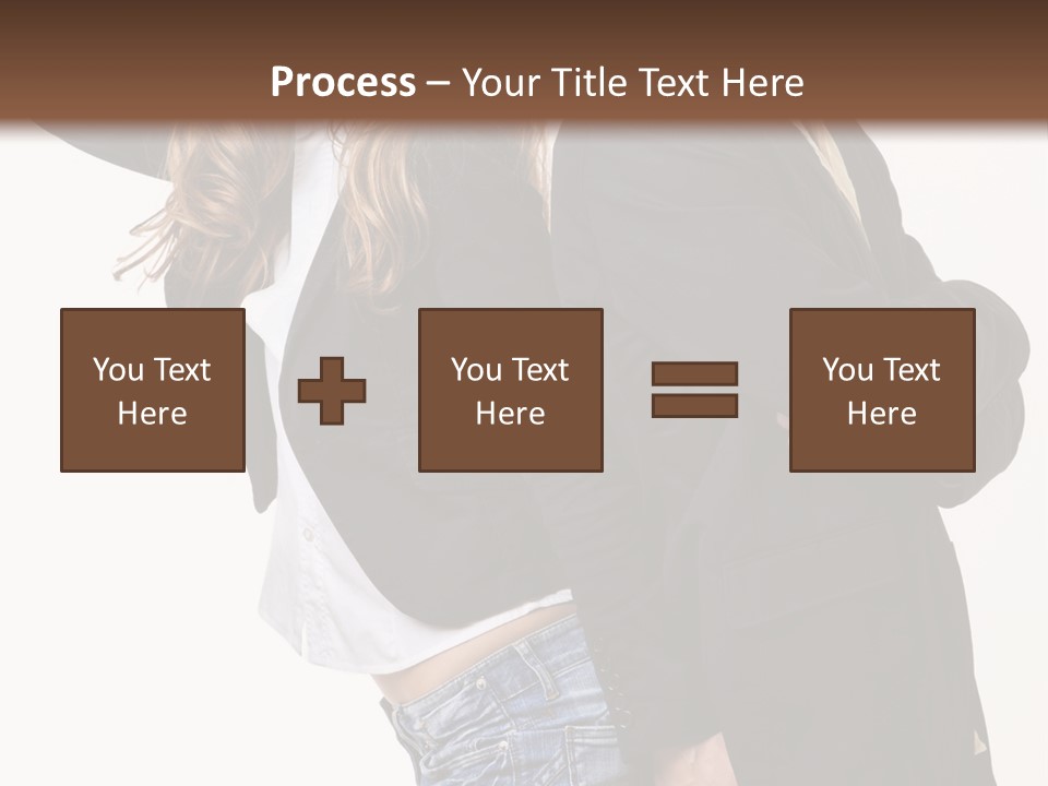 Man Looking Couple PowerPoint Template