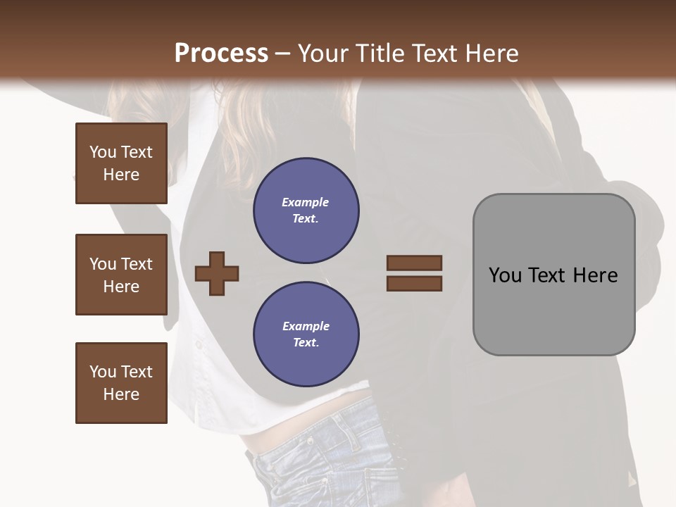 Man Looking Couple PowerPoint Template