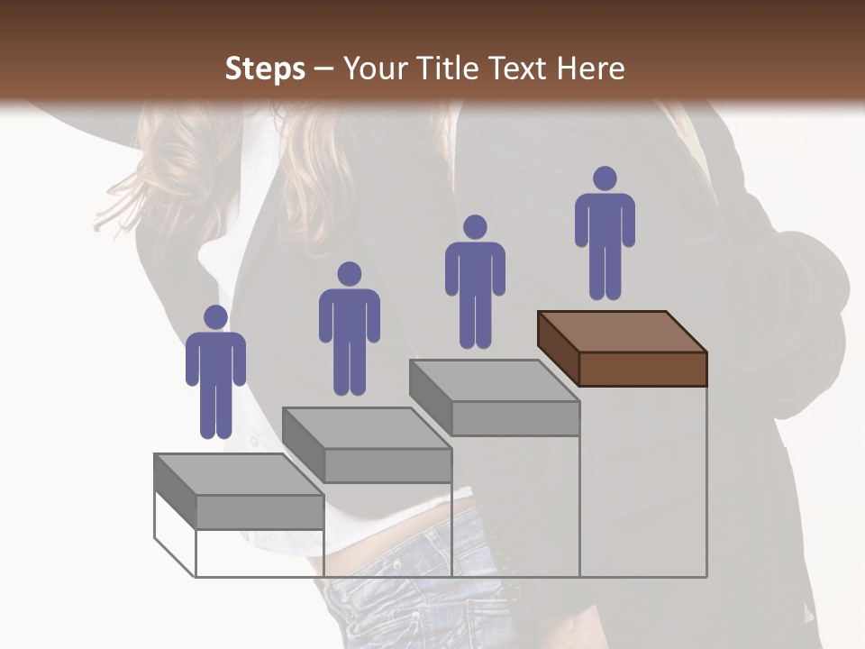 Man Looking Couple PowerPoint Template