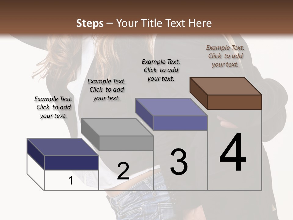 Man Looking Couple PowerPoint Template