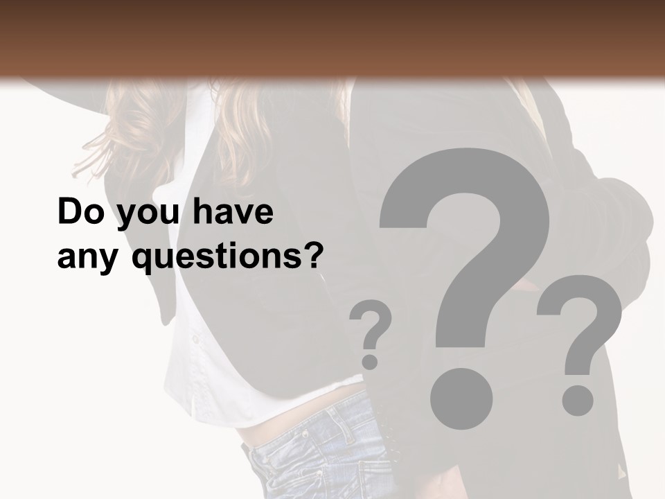 Man Looking Couple PowerPoint Template