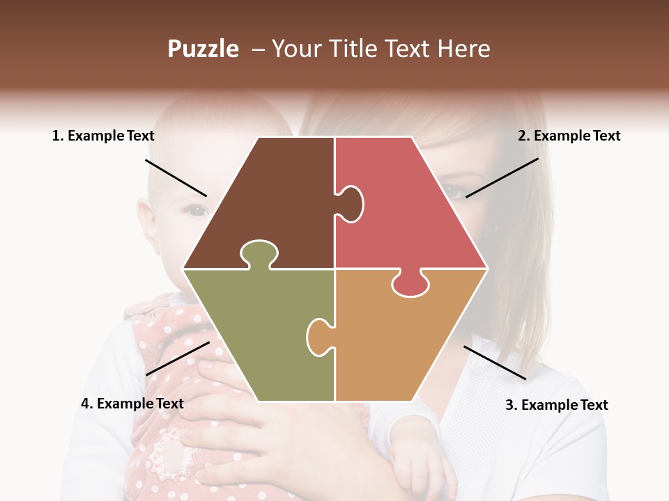 Two People Family Happiness PowerPoint Template