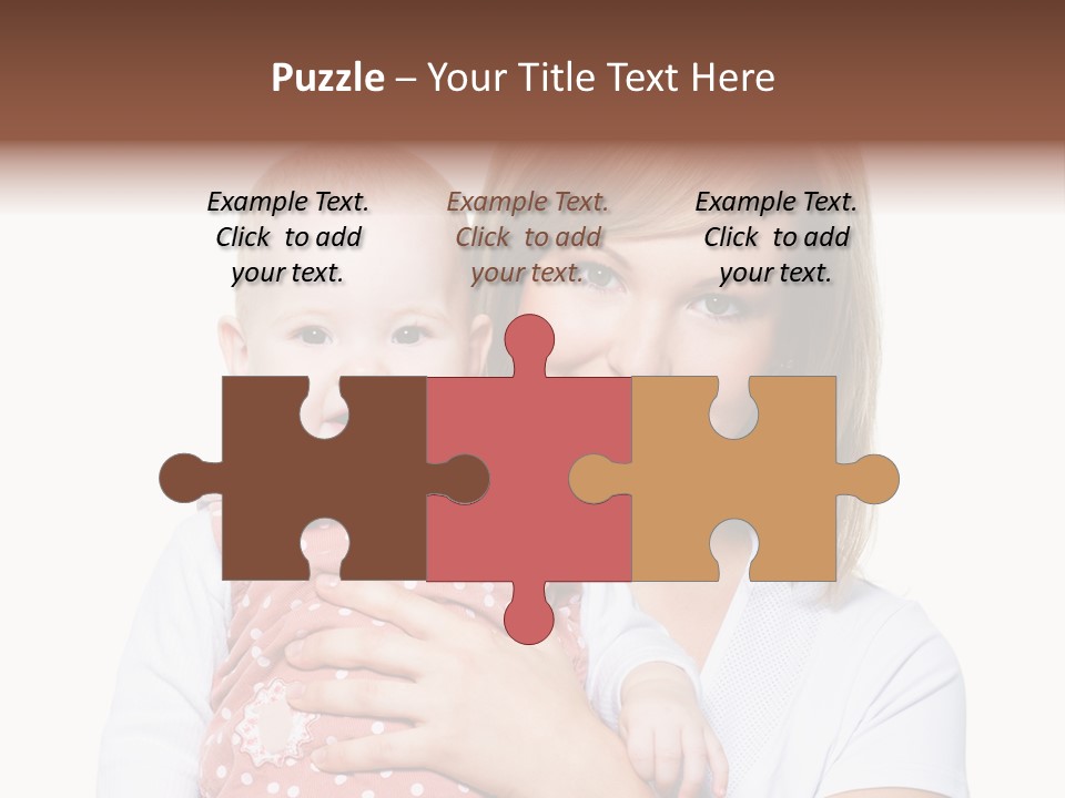 Two People Family Happiness PowerPoint Template