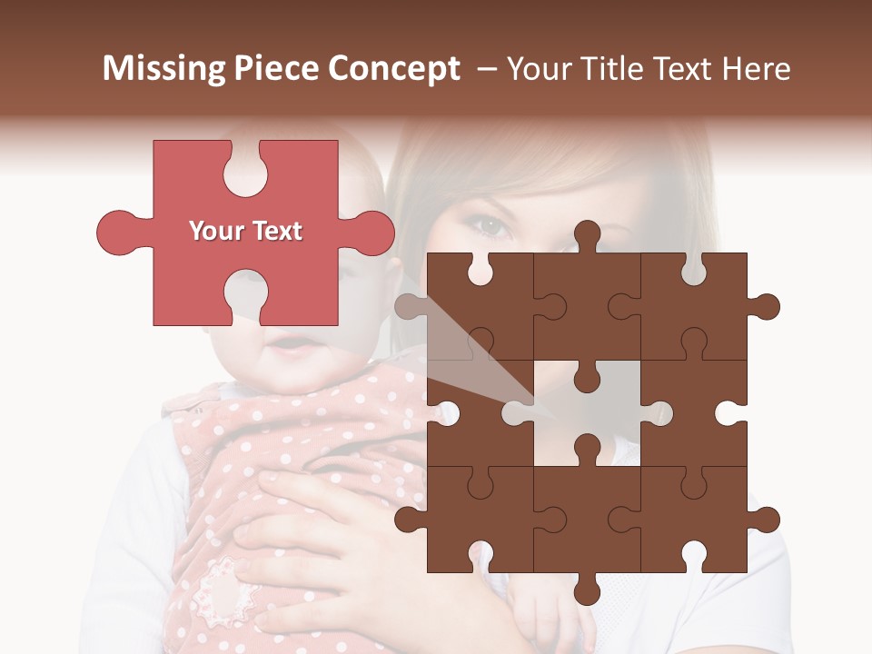 Two People Family Happiness PowerPoint Template