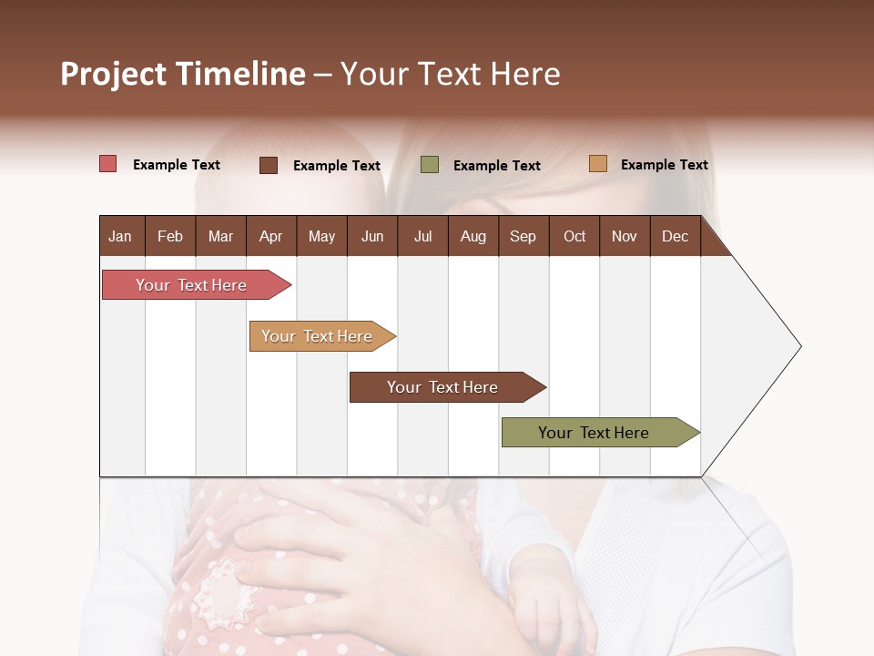 Two People Family Happiness PowerPoint Template