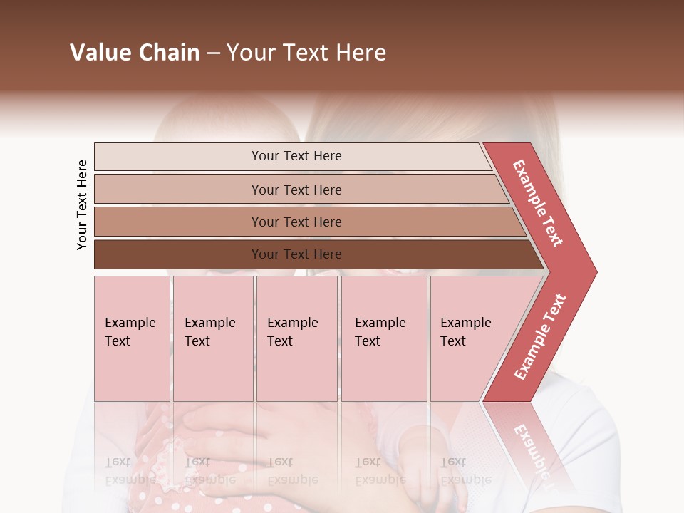 Two People Family Happiness PowerPoint Template