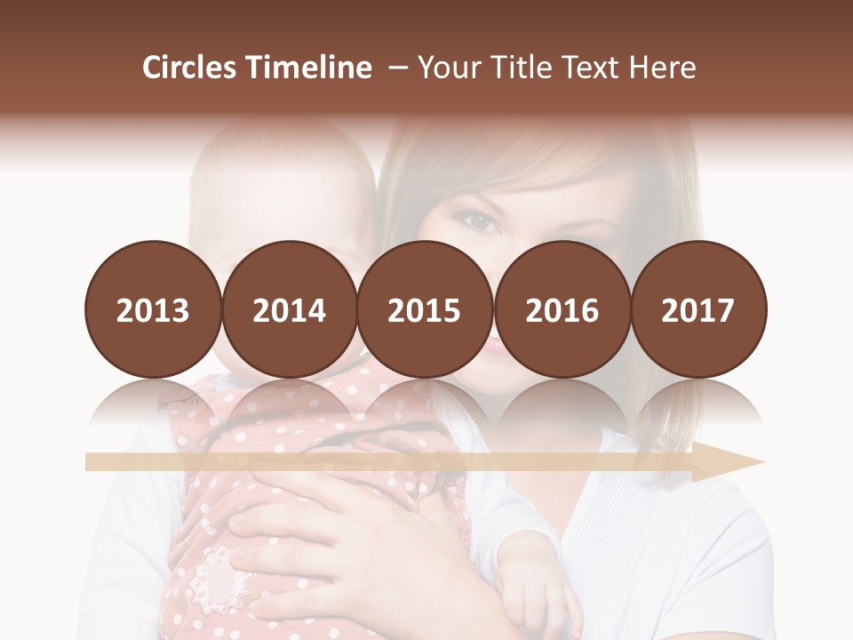 Two People Family Happiness PowerPoint Template