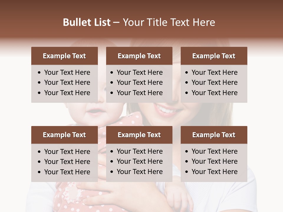 Two People Family Happiness PowerPoint Template