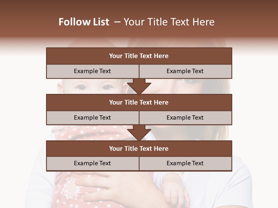 Two People Family Happiness PowerPoint Template
