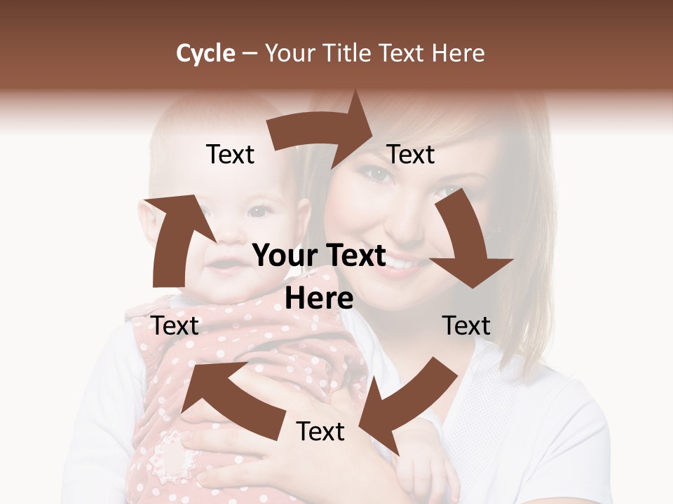 Two People Family Happiness PowerPoint Template