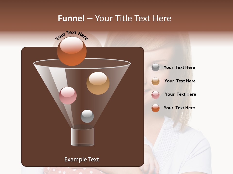 Two People Family Happiness PowerPoint Template