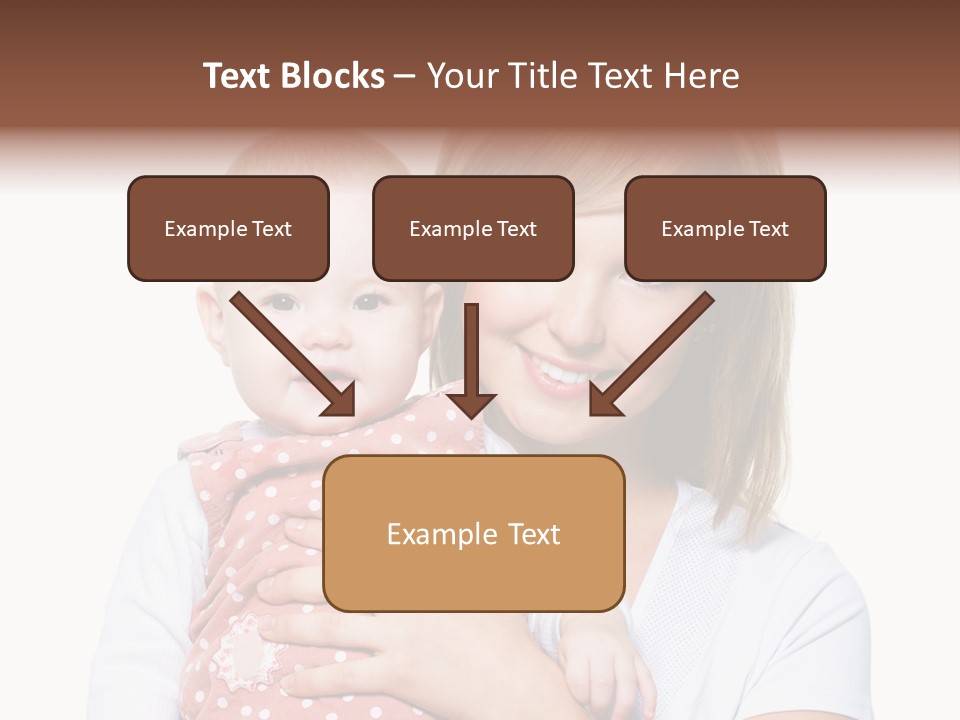 Two People Family Happiness PowerPoint Template