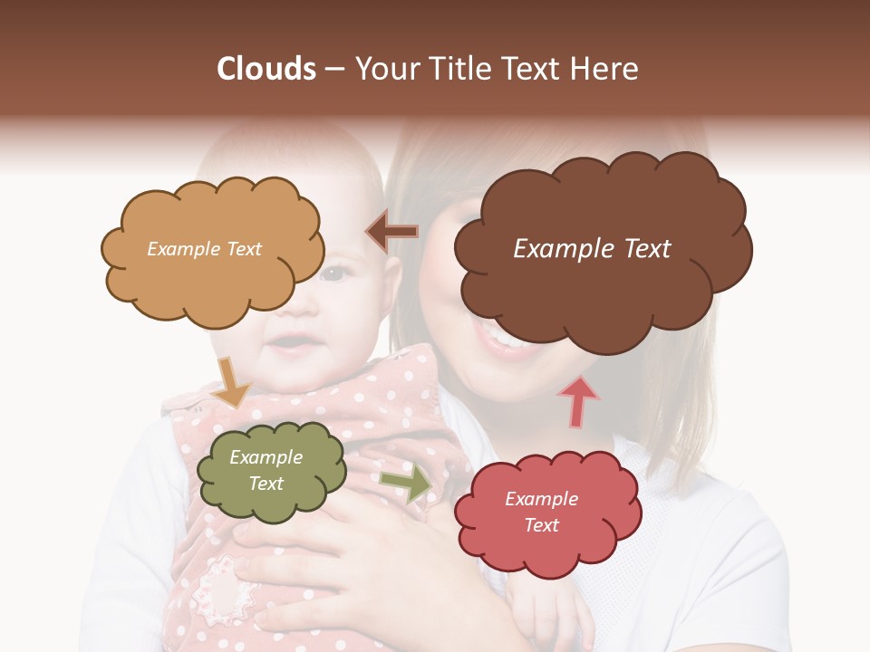 Two People Family Happiness PowerPoint Template
