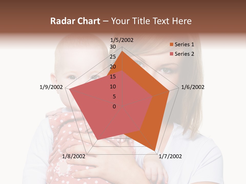Two People Family Happiness PowerPoint Template