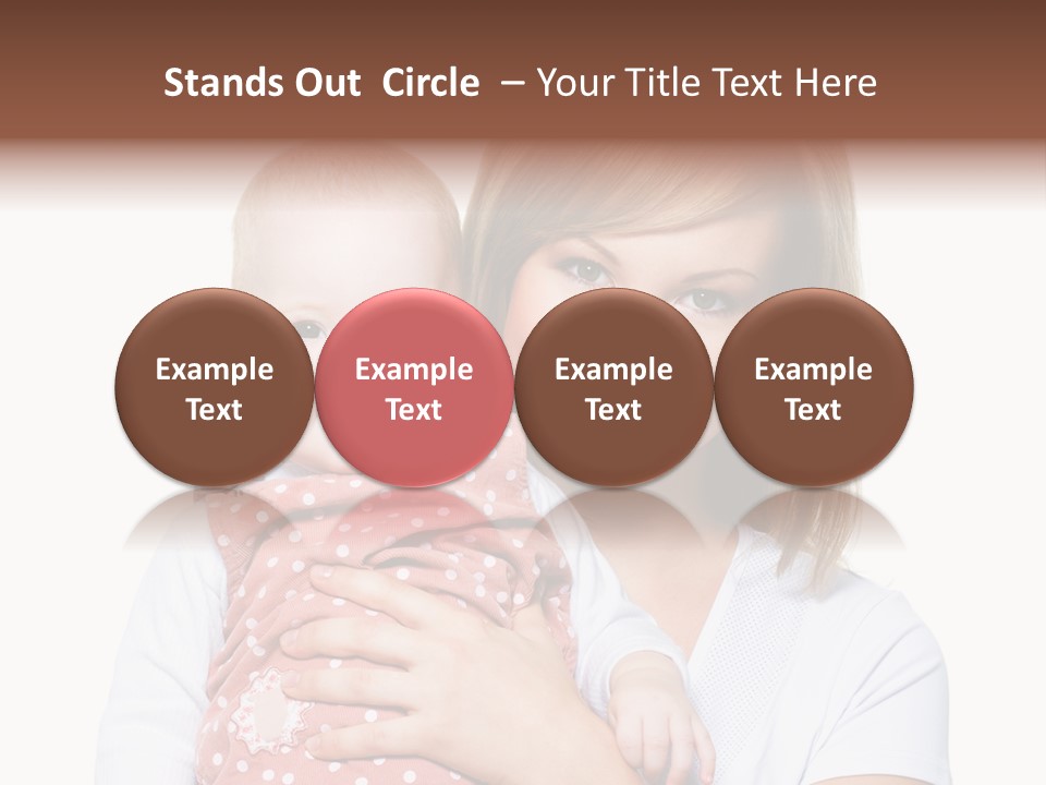 Two People Family Happiness PowerPoint Template