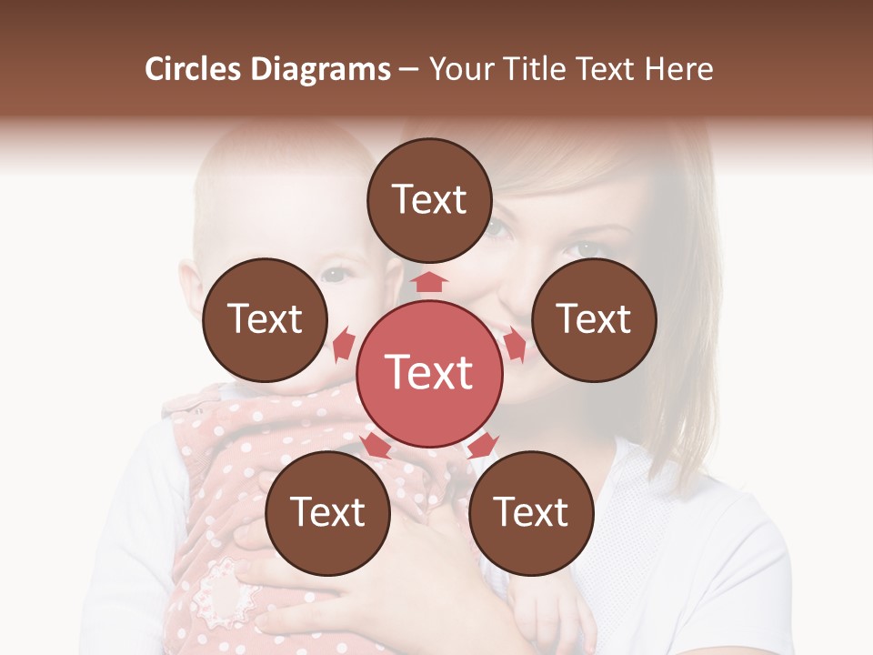 Two People Family Happiness PowerPoint Template