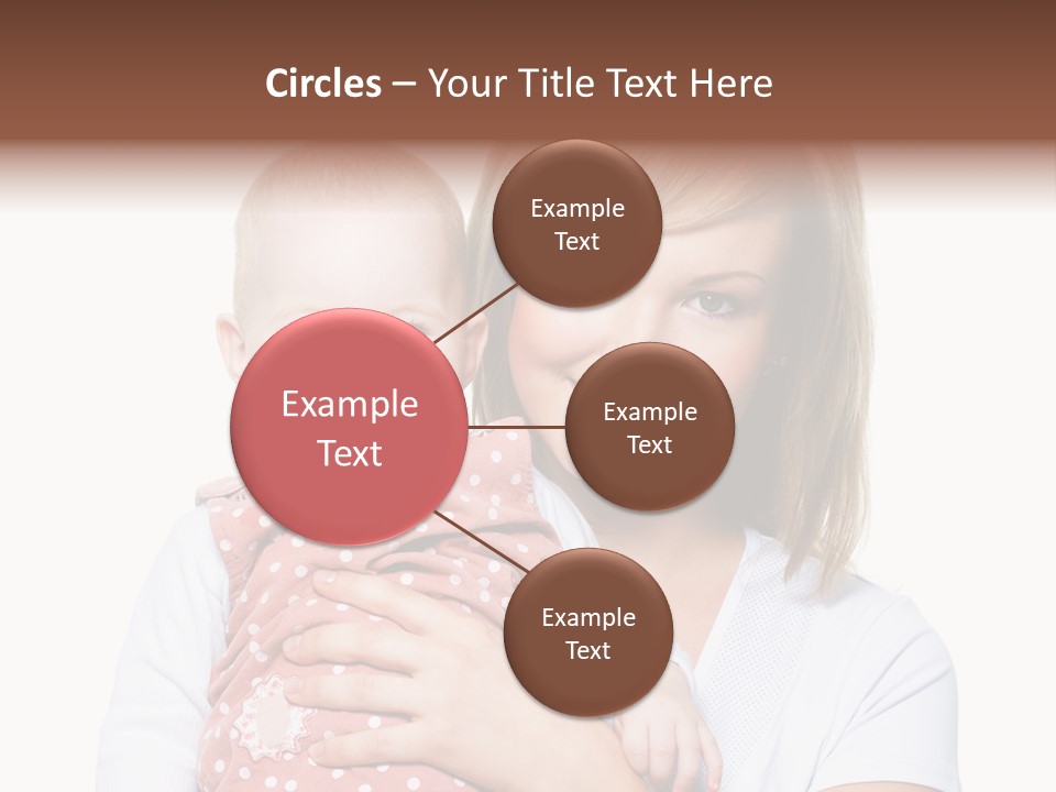 Two People Family Happiness PowerPoint Template