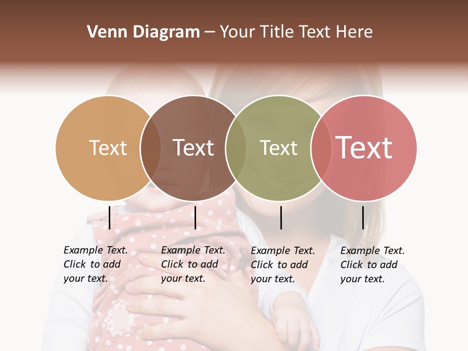 Two People Family Happiness PowerPoint Template