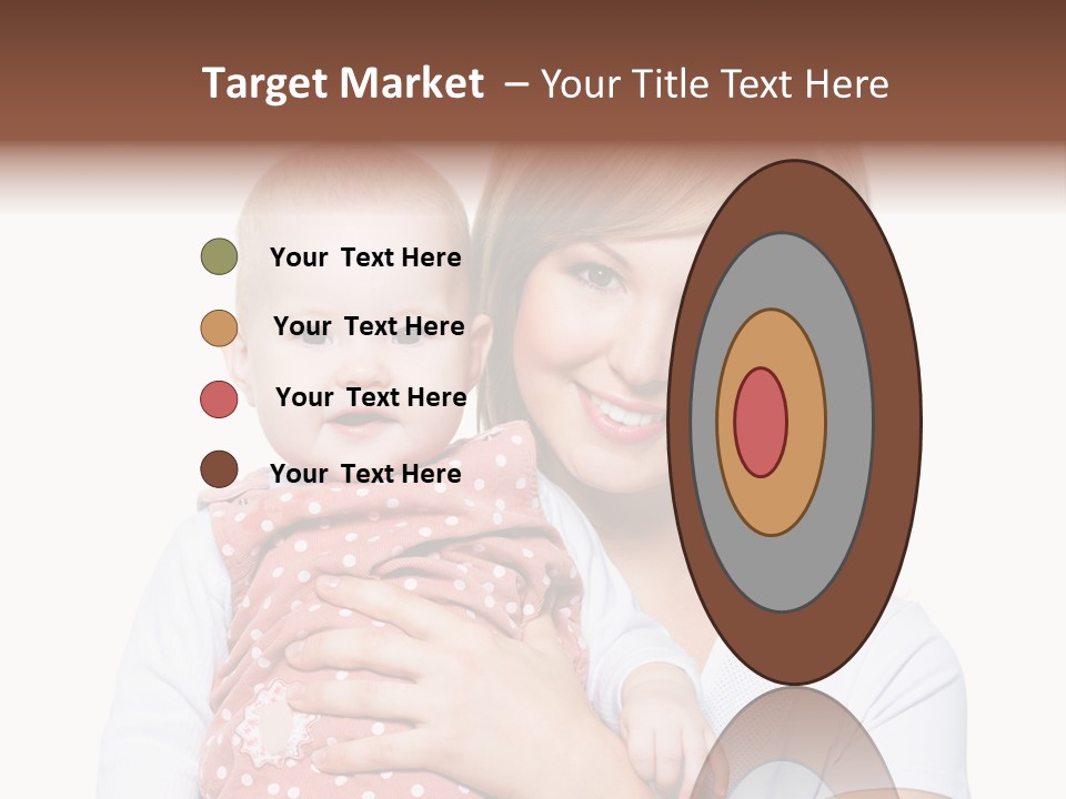 Two People Family Happiness PowerPoint Template