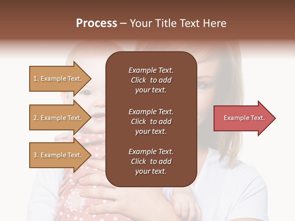 Two People Family Happiness PowerPoint Template