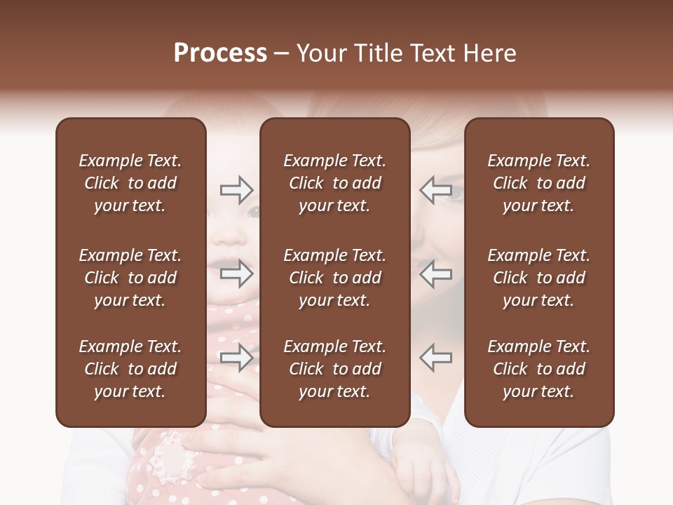 Two People Family Happiness PowerPoint Template