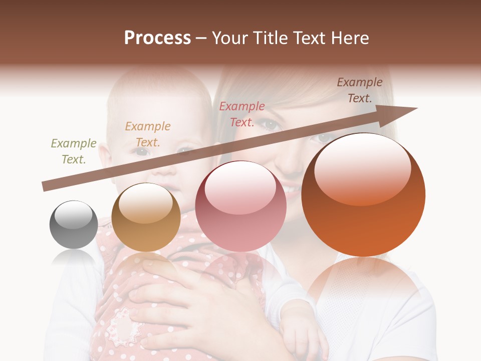 Two People Family Happiness PowerPoint Template