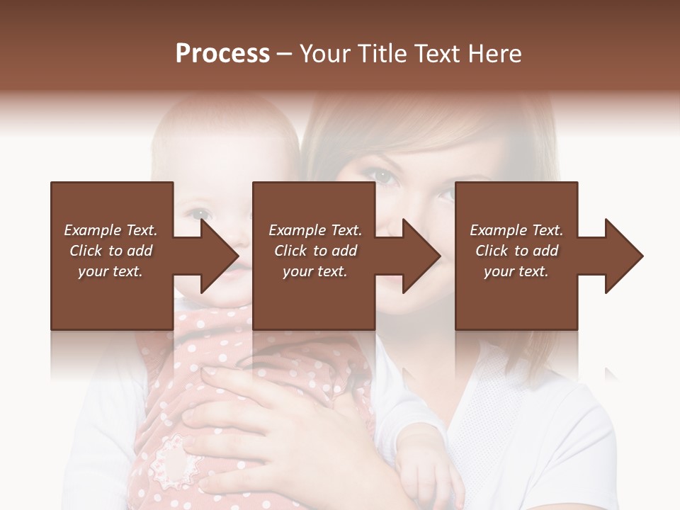 Two People Family Happiness PowerPoint Template