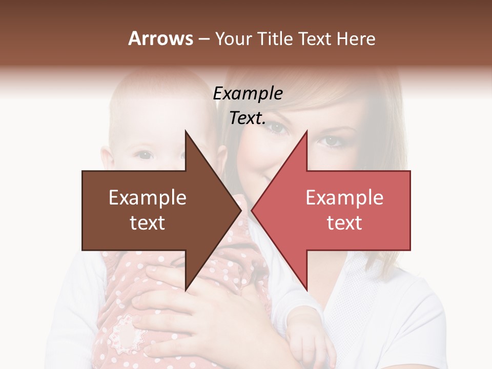 Two People Family Happiness PowerPoint Template