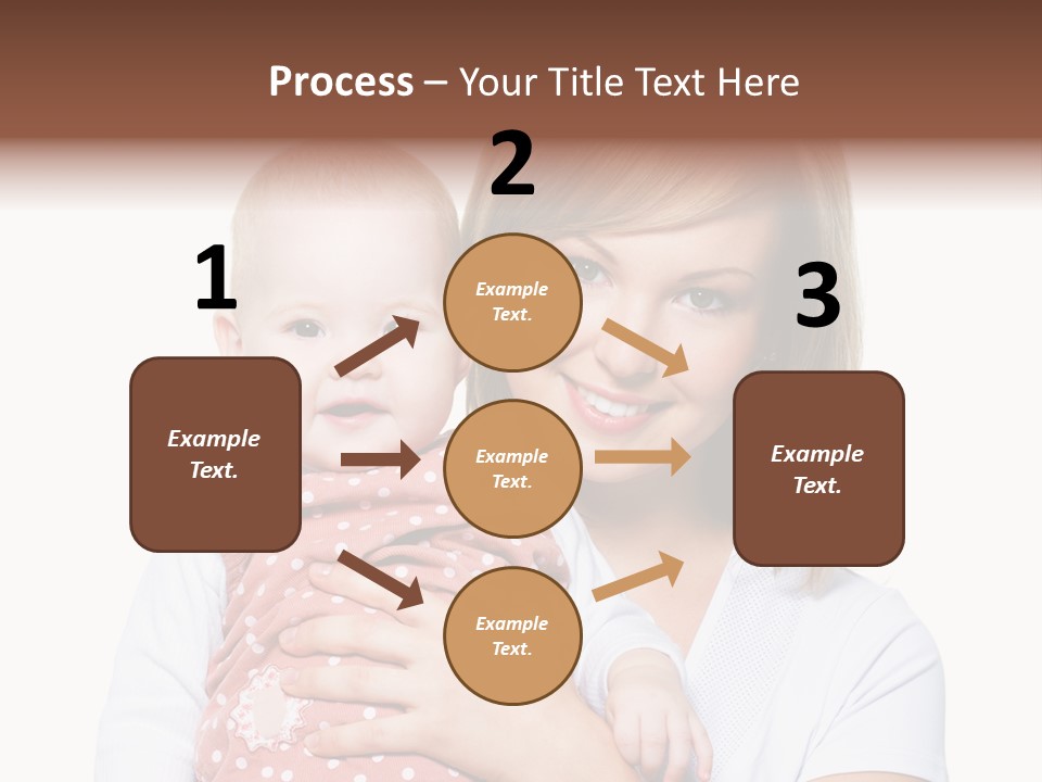 Two People Family Happiness PowerPoint Template