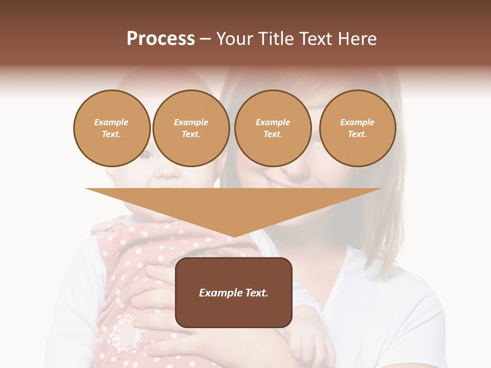 Two People Family Happiness PowerPoint Template