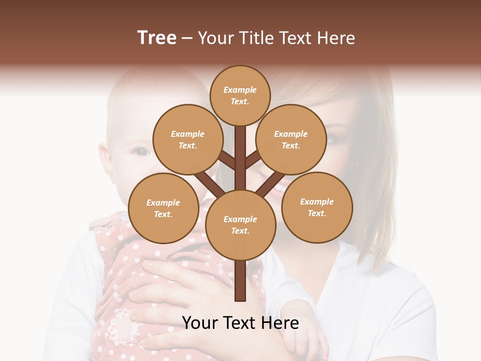 Two People Family Happiness PowerPoint Template