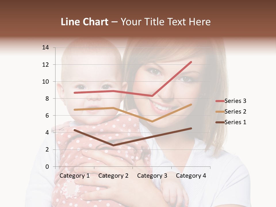 Two People Family Happiness PowerPoint Template