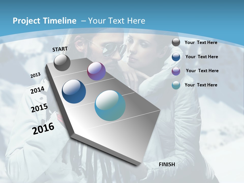 Resort Brunette Elegance PowerPoint Template