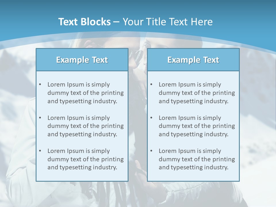 Resort Brunette Elegance PowerPoint Template