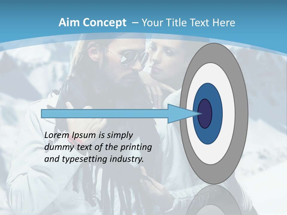 Resort Brunette Elegance PowerPoint Template