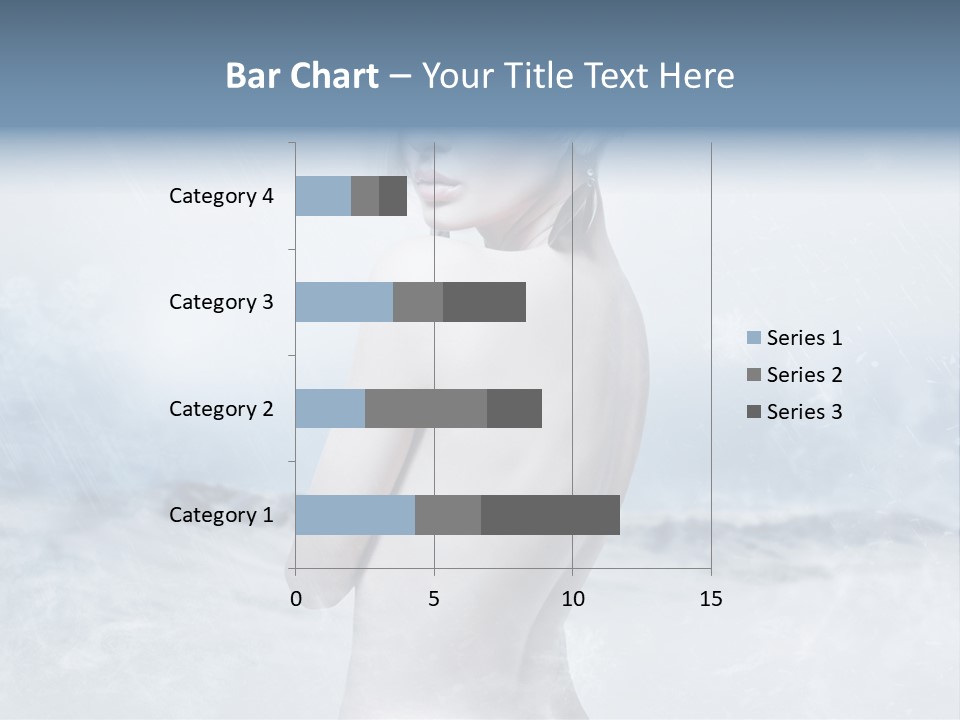 Back Snow Whiteness Snowflakes PowerPoint Template