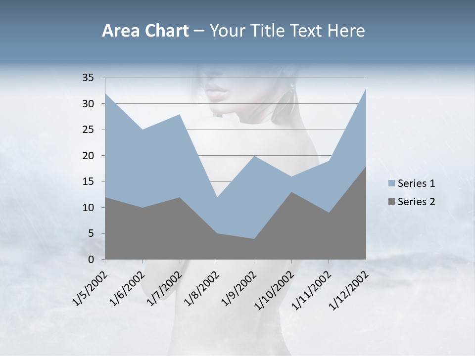 Back Snow Whiteness Snowflakes PowerPoint Template